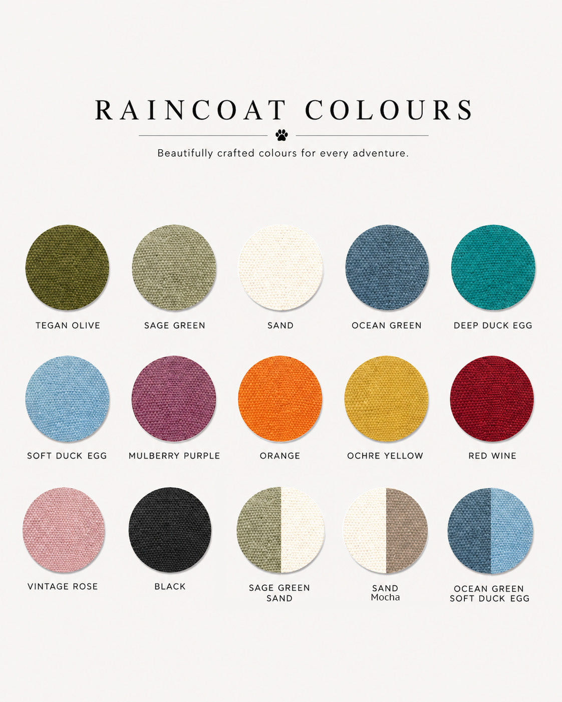 THE ELSA Lightweight, Water Resistant, Whippet Raincoat