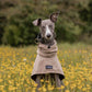 THE DOBBY Beige Lightweight, Water Resistant, Whippet Raincoat
