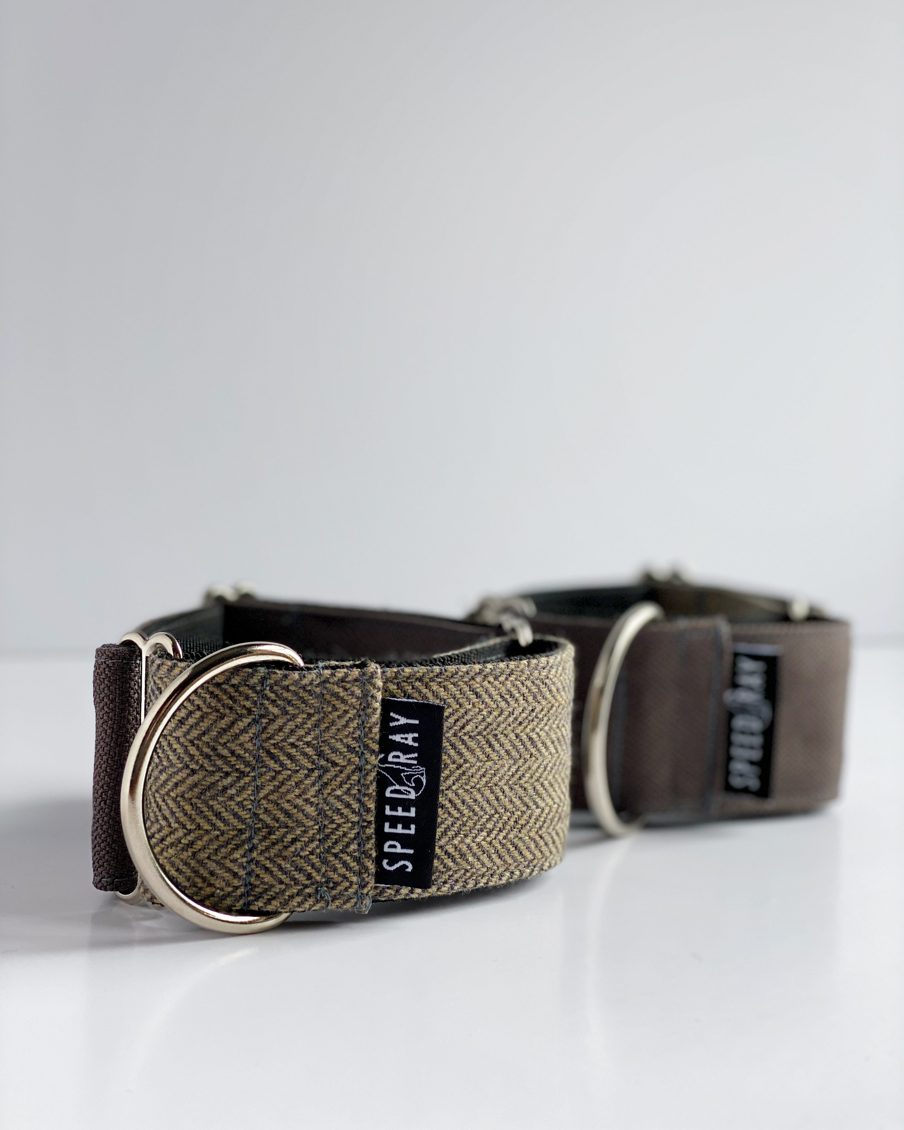 Tweed shop whippet collar